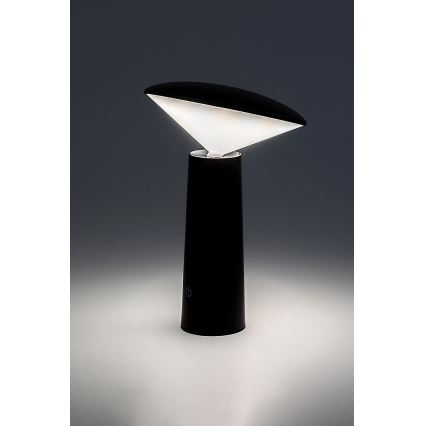 Rabalux - LED Ściemnialna akumulatorowa dotykowa lampa stołowa POLPERRO LED/3W/3,7V 1200mAh czarna