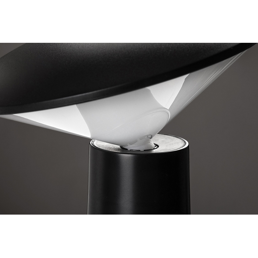 Rabalux - LED Ściemnialna akumulatorowa dotykowa lampa stołowa POLPERRO LED/3W/3,7V 1200mAh czarna