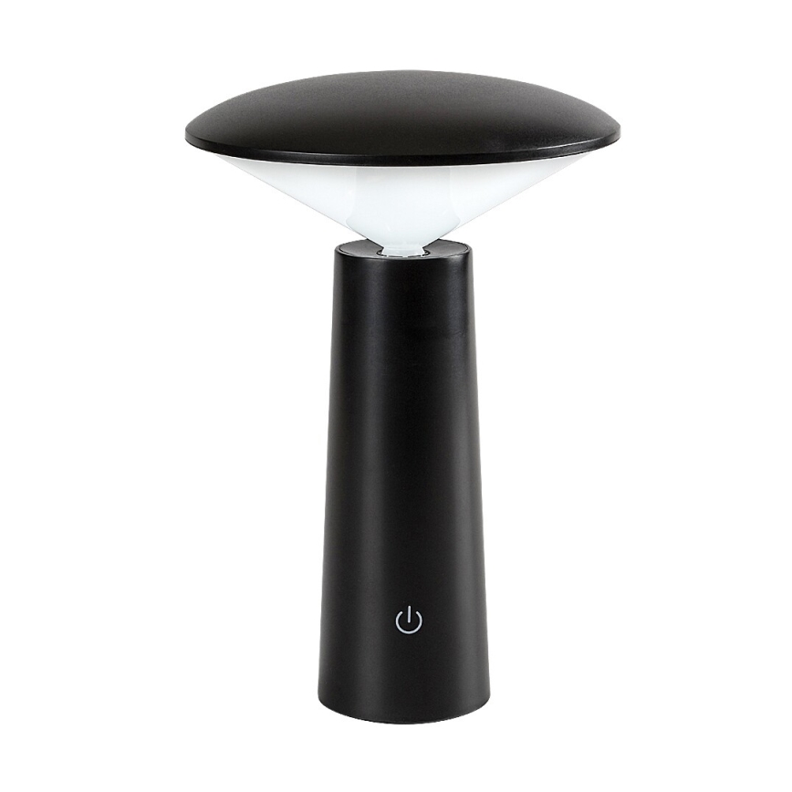 Rabalux - LED Ściemnialna akumulatorowa dotykowa lampa stołowa POLPERRO LED/3W/3,7V 1200mAh czarna