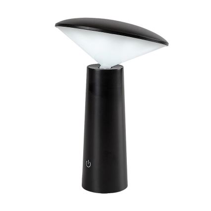 Rabalux - LED Ściemnialna akumulatorowa dotykowa lampa stołowa POLPERRO LED/3W/3,7V 1200mAh czarna