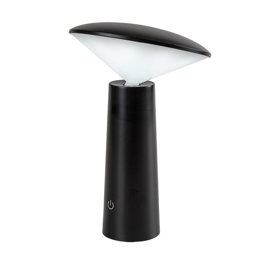 Rabalux - LED Ściemnialna akumulatorowa dotykowa lampa stołowa POLPERRO LED/3W/3,7V 1200mAh czarna