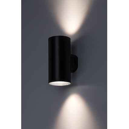 Rabalux - LED Kinkiet zewnętrzny LED/18W/230V 2700/4000/6500K IP65 czarny