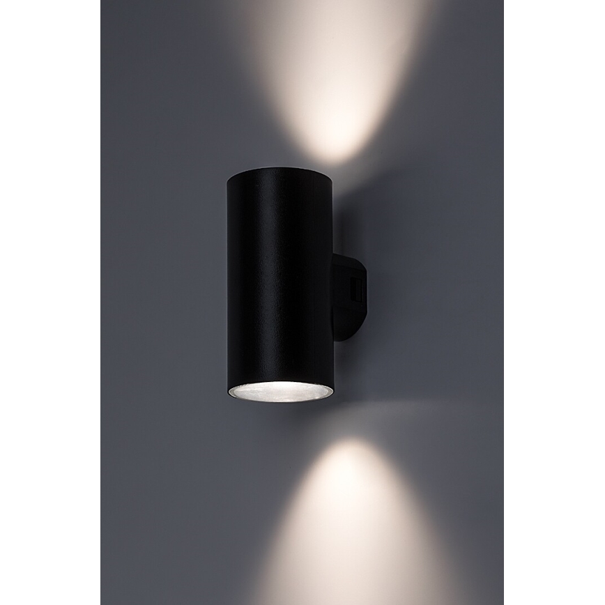 Rabalux - LED Kinkiet zewnętrzny LED/18W/230V 2700/4000/6500K IP65 czarny