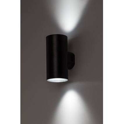 Rabalux - LED Kinkiet zewnętrzny LED/18W/230V 2700/4000/6500K IP65 czarny