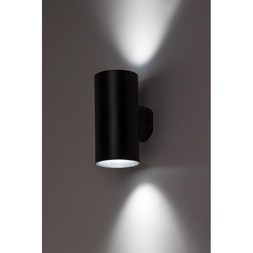 Rabalux - LED Kinkiet zewnętrzny LED/18W/230V 2700/4000/6500K IP65 czarny
