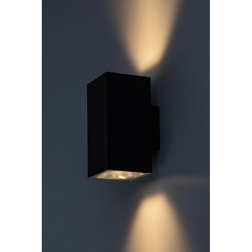 Rabalux - LED Kinkiet zewnętrzny LED/18W/230V 2700/4000/6500K IP65 czarny