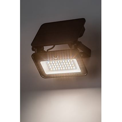Rabalux - LED Solarny naświetlacz z czujnikiem LED/6W/3,7V 3000/4000/6500K IP65