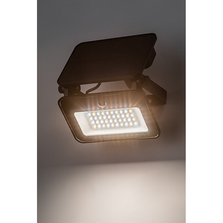 Rabalux - LED Solarny naświetlacz z czujnikiem LED/6W/3,7V 3000/4000/6500K IP65