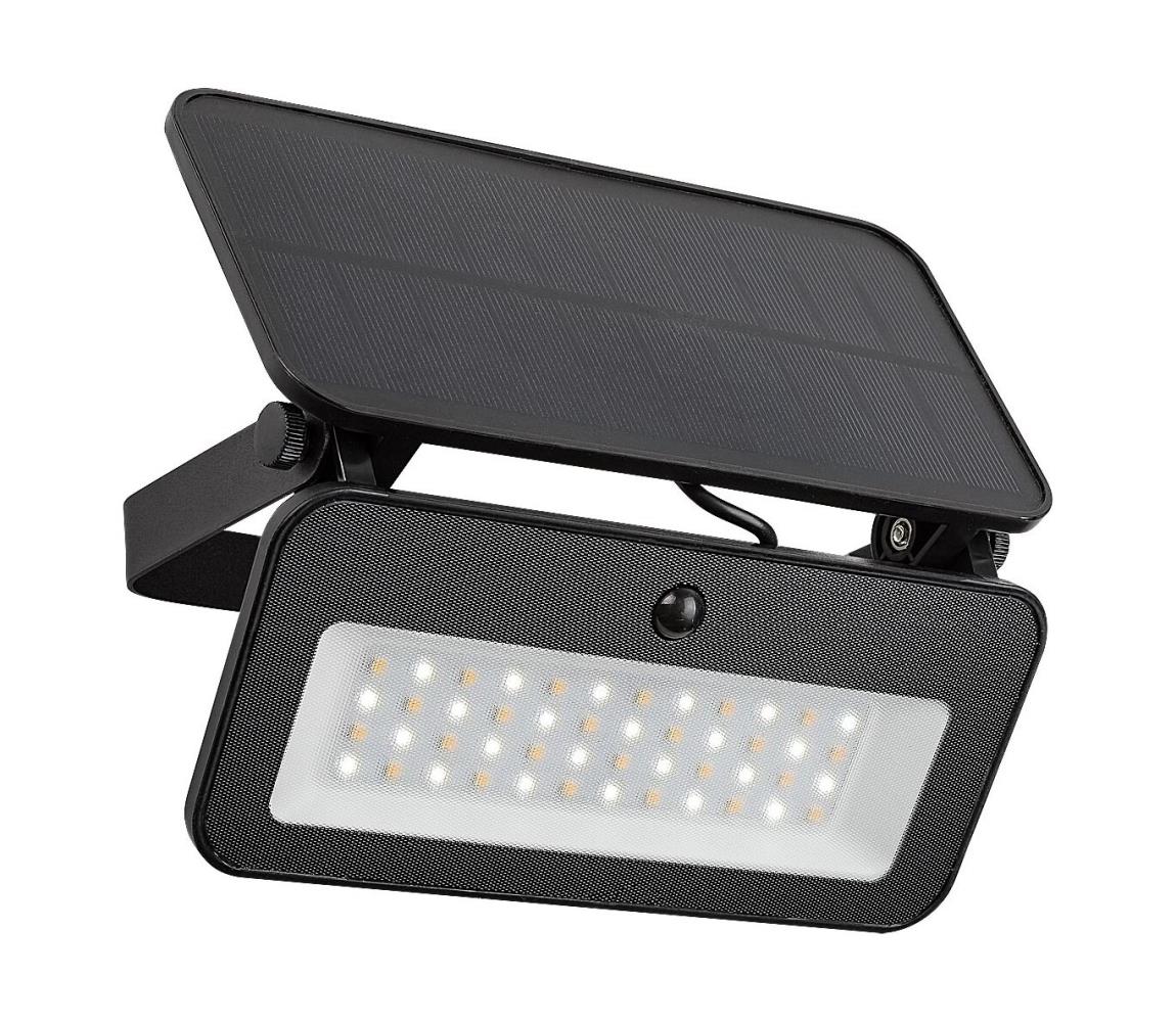 Rabalux 77160-LED Solarny naświetlacz z czujnikiem LED/8W/3,7V 3000/4000/6500K IP65