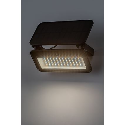 Rabalux - Reflektor solarny LED z czujnikiem LED/8W/3,7V 3000/4000/6500K IP65 2600 mAh