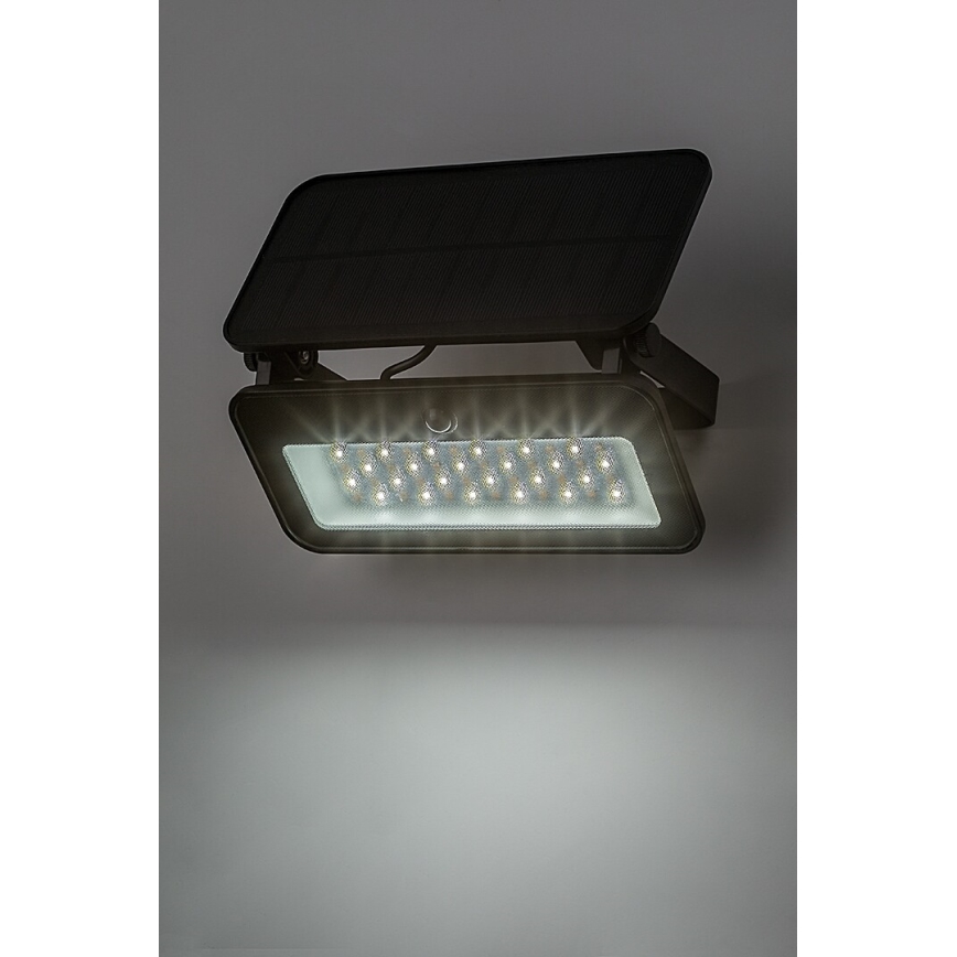 Rabalux - Reflektor solarny LED z czujnikiem LED/8W/3,7V 3000/4000/6500K IP65 2600 mAh