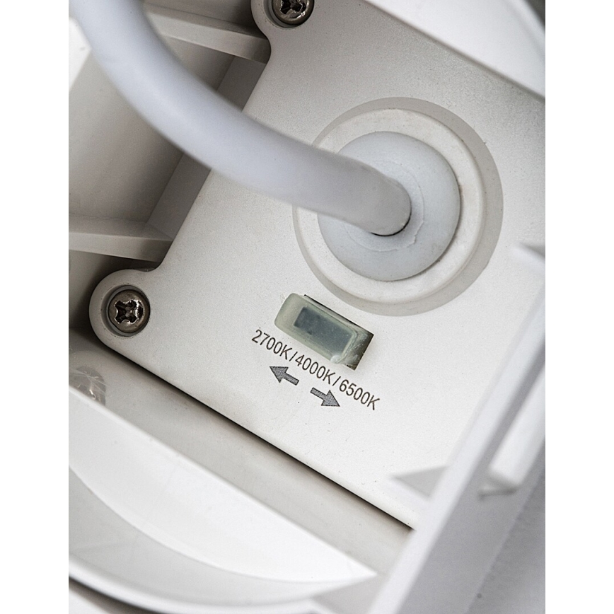Rabalux - LED Kinkiet zewnętrzny LED/9W/230V 2700/4000/6500K IP65 biały