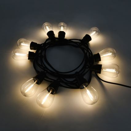 Rabalux - LED Łańcuch solarny LED/3,6W/3,7V 6,5 m 1200mAh IP44