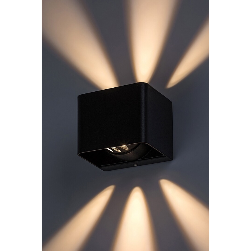 Rabalux - LED Kinkiet zewnętrzny LED/10W/230V IP54 czarny