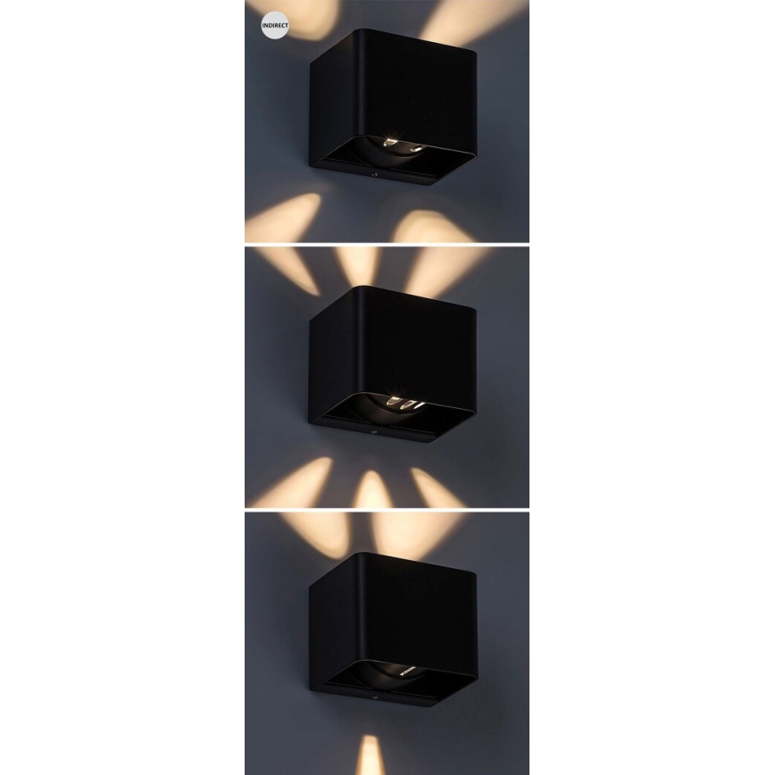 Rabalux - LED Kinkiet zewnętrzny LED/10W/230V IP54 brązowy