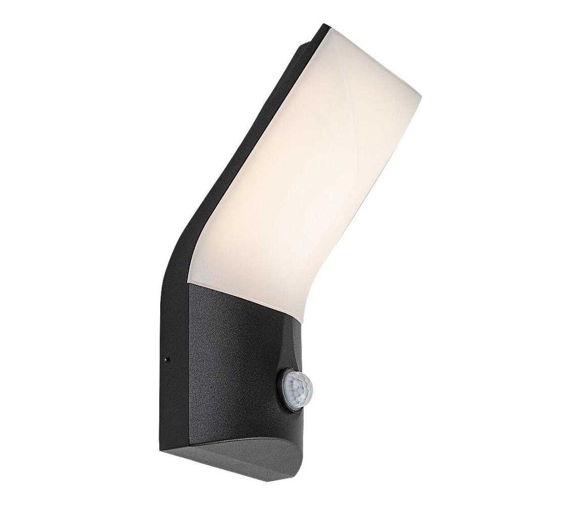 Rabalux 77172-LED Kinkiet zewnętrzny z czujnikiem TOLNA LED/10W/230V IP54