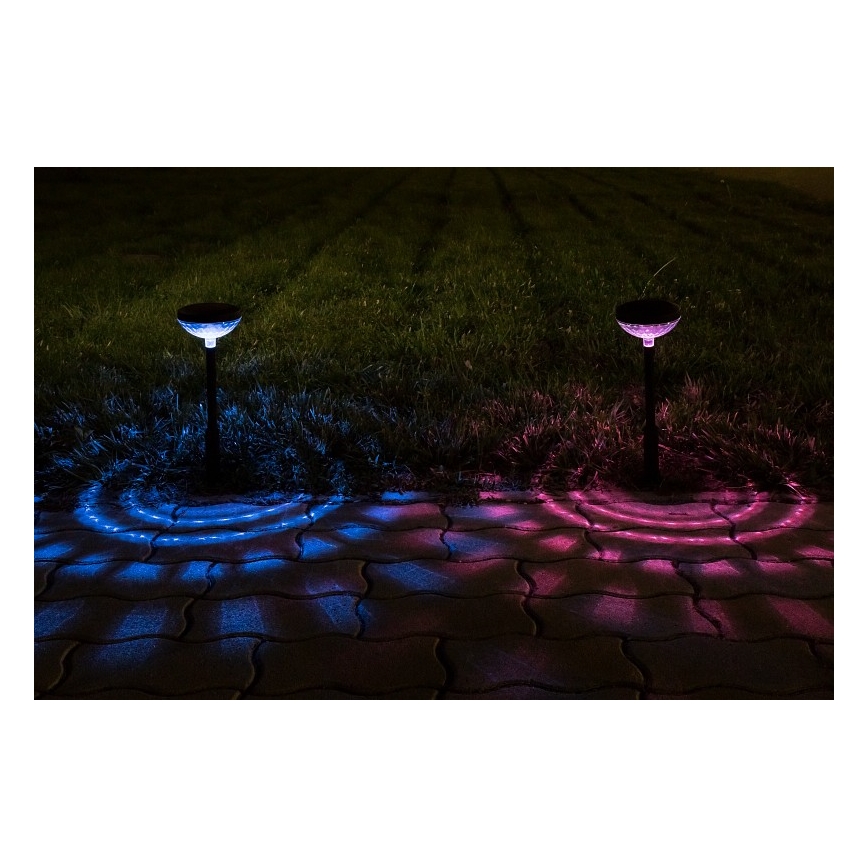 Rabalux - LED RGB Solarna lampa LED/0,1W/1,2V 600mAh IP44