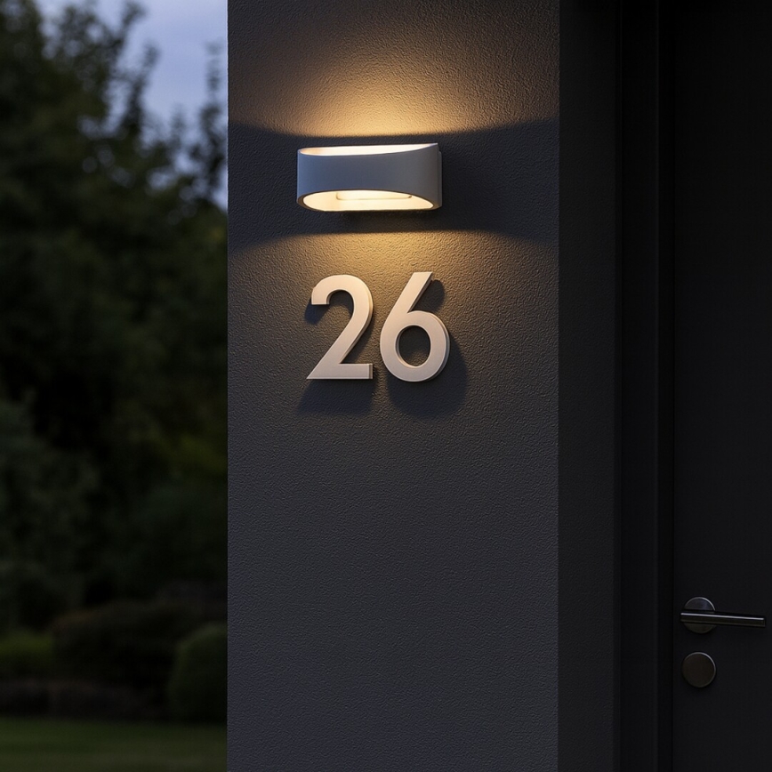 Rabalux - Kinkiet zewnętrzny LED/9W/230V IP54 biały