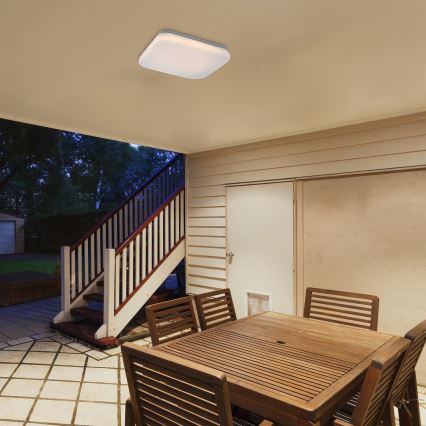 Rabalux - LED oprawa sufitowa do łazienki LED/18W/230V 3000/4000/6000K IP44 28,5x28,5 cm