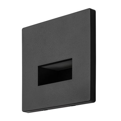 Rabalux - oprawa schodowa LED/1W/230V 3000/4500/6500K czarna