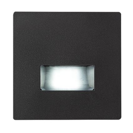 Rabalux - oprawa schodowa LED/1W/230V 3000/4500/6500K czarna