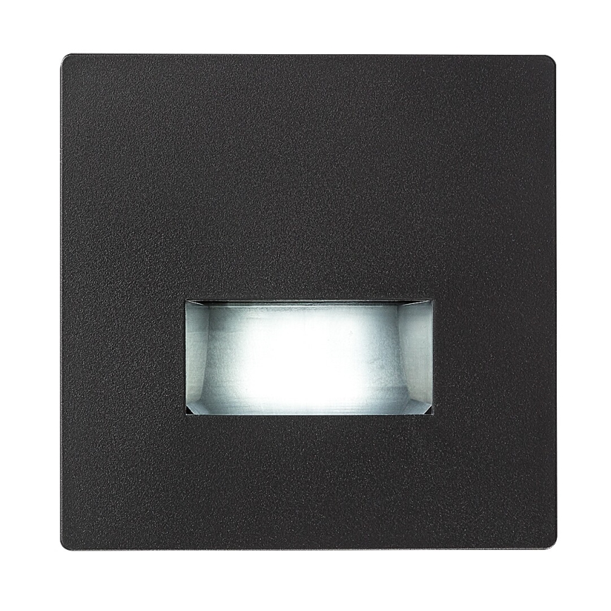Rabalux - oprawa schodowa LED/1W/230V 3000/4500/6500K czarna