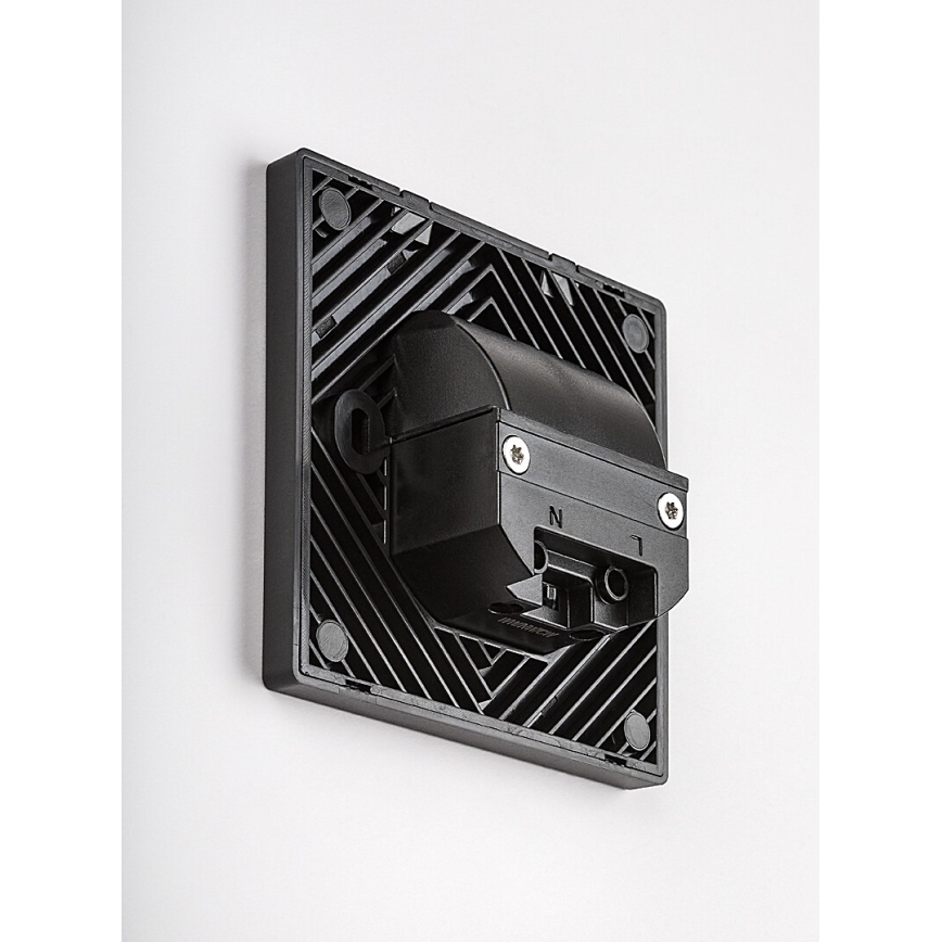 Rabalux - oprawa schodowa LED/1W/230V 3000/4500/6500K czarna