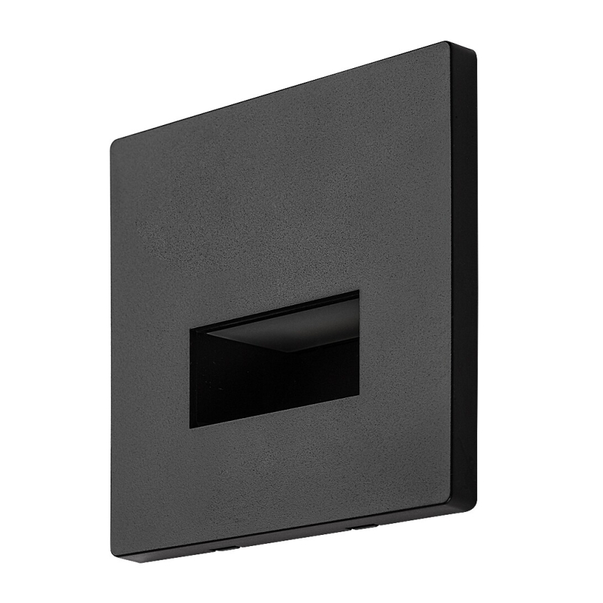 Rabalux - Oprawa schodowa LED/1W/230V 3000/4500/6500K czarna
