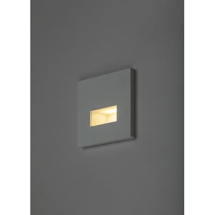 Rabalux - Oprawa schodowa LED/1W/230V 3000/4500/6500K biała
