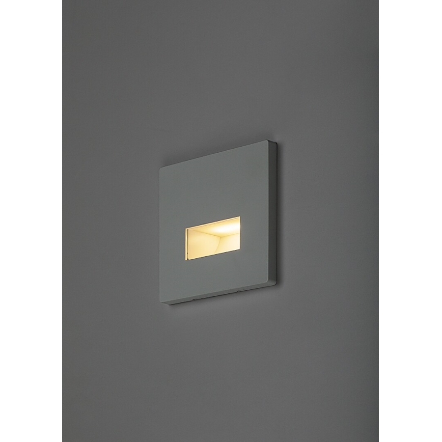 Rabalux - Oprawa schodowa LED/1W/230V 3000/4500/6500K biała