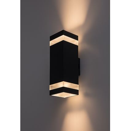 Rabalux - Zewnętrzny kinkiet LED/16W/230V IP65 antracyt