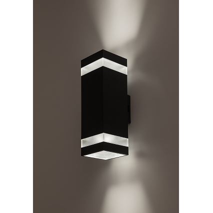 Rabalux - Zewnętrzny kinkiet LED/16W/230V IP65 antracyt