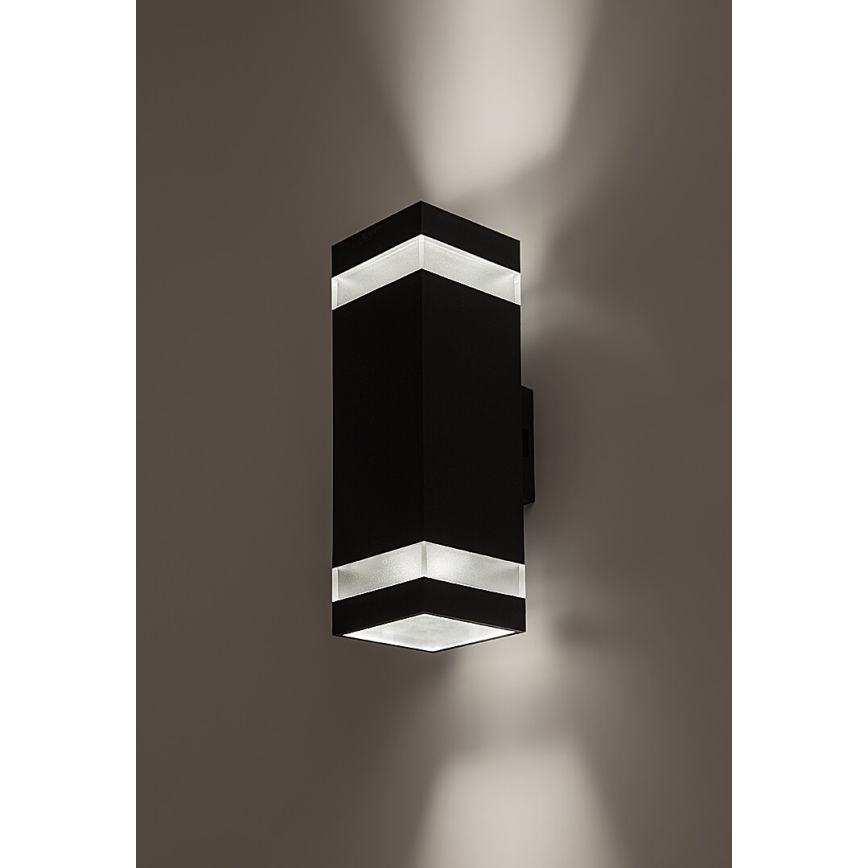 Rabalux - Zewnętrzny kinkiet LED/16W/230V IP65 antracyt