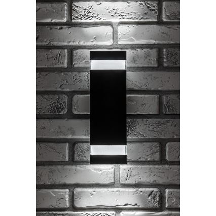Rabalux - Zewnętrzny kinkiet LED/16W/230V IP65 antracyt