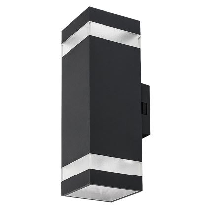 Rabalux - Zewnętrzny kinkiet LED/16W/230V IP65 antracyt