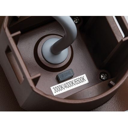 Rabalux - LED Kinkiet zewnętrzny LED/16W/230V IP65 brązowy