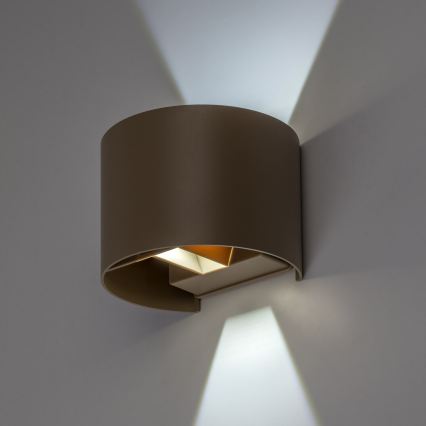 Rabalux - LED Zewnętrzna lampa ścienna LED/5W/230V 2700/4000/6500K IP54 beżowa