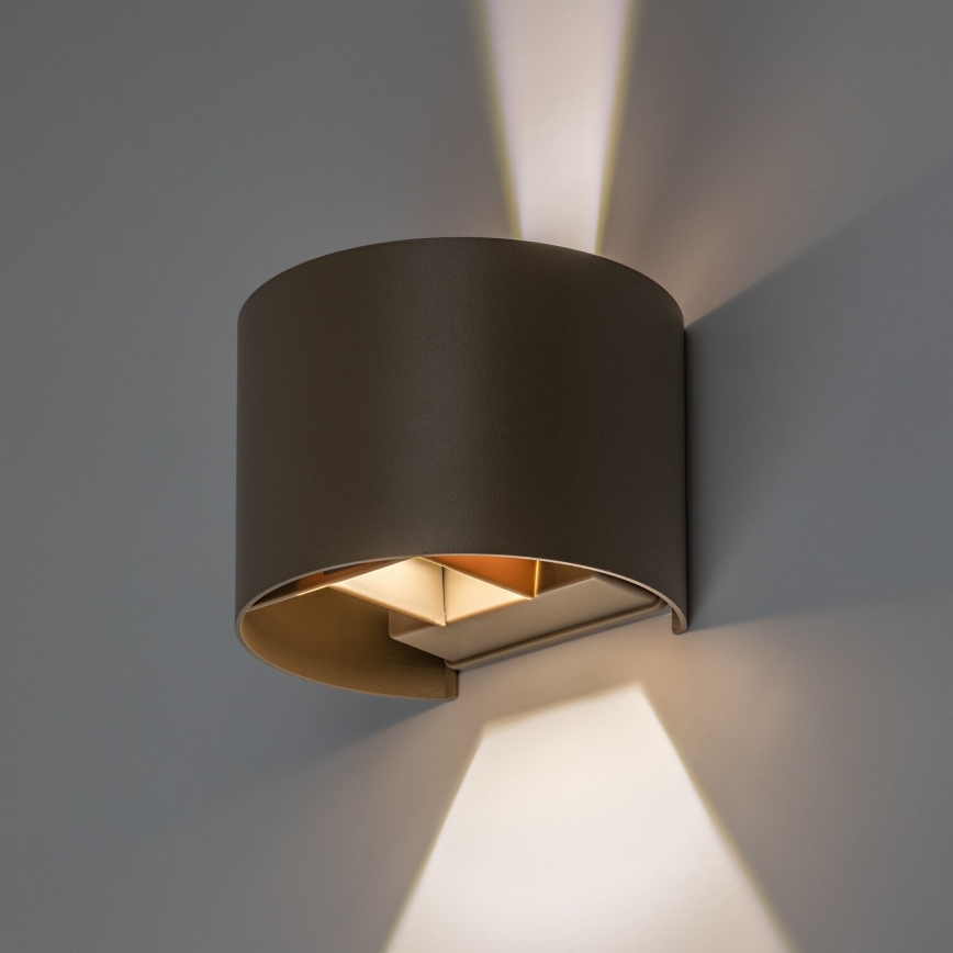 Rabalux - LED Zewnętrzna lampa ścienna LED/5W/230V 2700/4000/6500K IP54 beżowa