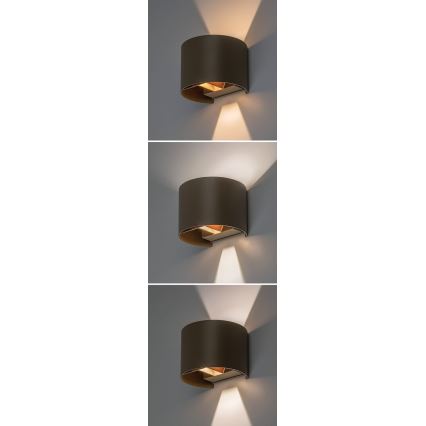 Rabalux - LED Zewnętrzna lampa ścienna LED/5W/230V 2700/4000/6500K IP54 beżowa