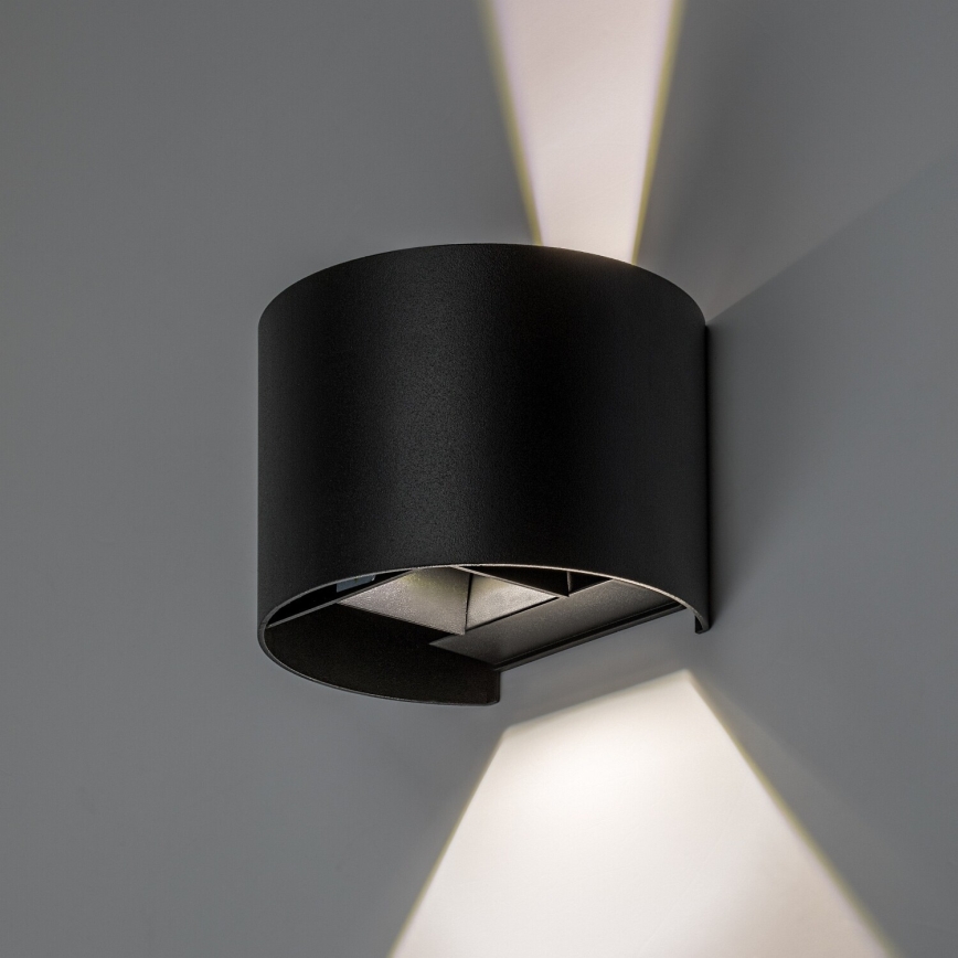 Rabalux - Zewnętrzny kinkiet LED/5W/230V 2700/4000/6500K IP54 czarny