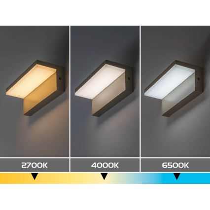 Rabalux - LED kinkiet zewnętrzny LED/9W/230V IP54 beżowy