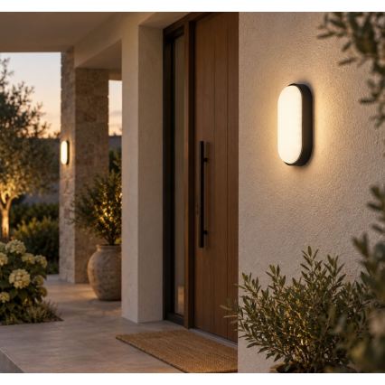 Rabalux - LED Zewnętrzna lampa ścienna LED/14W/230V IP54 czarna