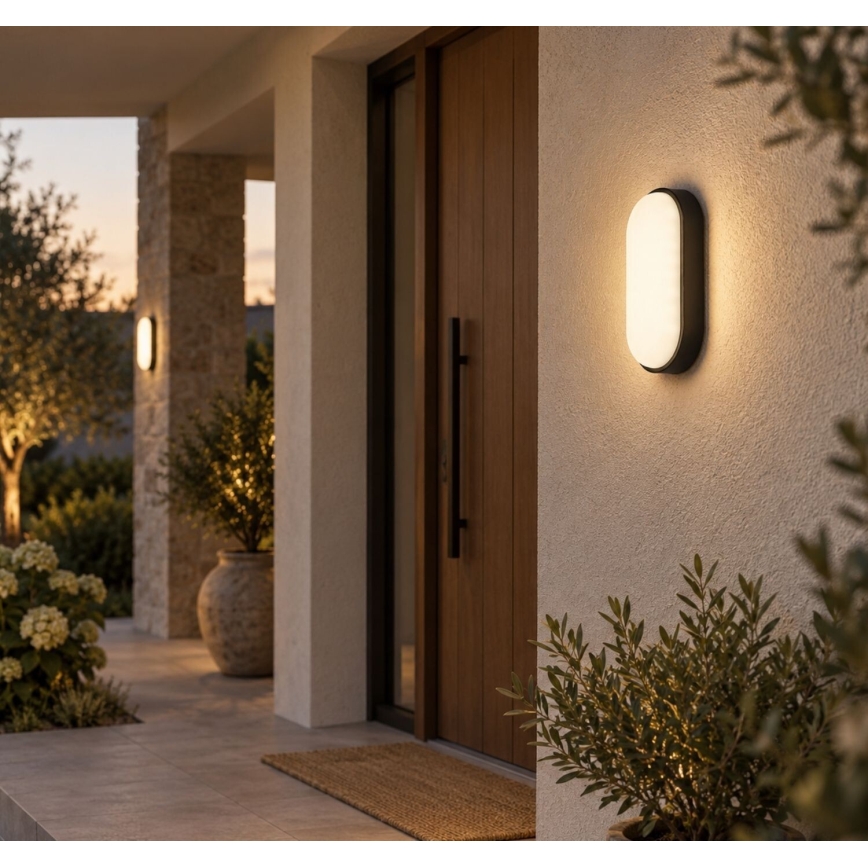 Rabalux - LED Zewnętrzna lampa ścienna LED/14W/230V IP54 czarna