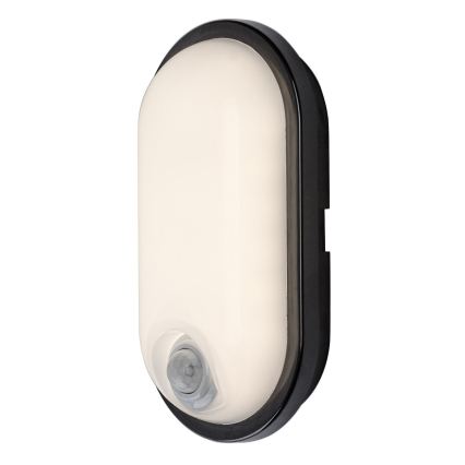 Rabalux - LED Zewnętrzna lampa sufitowa z czujnikiem LED/15W/230V IP65 czarna