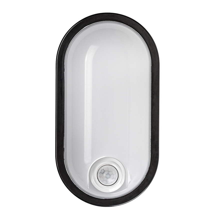 Rabalux - LED Zewnętrzna lampa sufitowa z czujnikiem LED/15W/230V IP65 czarna