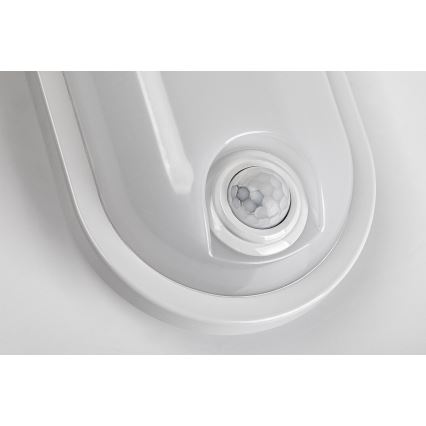 Rabalux - zewnętrzna lampa sufitowa LED z czujnikiem LED/15W/230V IP65 biała