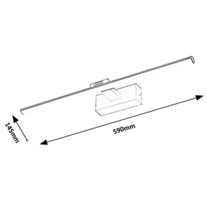 Rabalux - LED Oświetlenie obrazu LED/12W/230V 3000K 59 cm