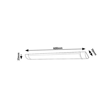 Rabalux - LED oprawa podszafkowa LED/18W/230V 60 cm