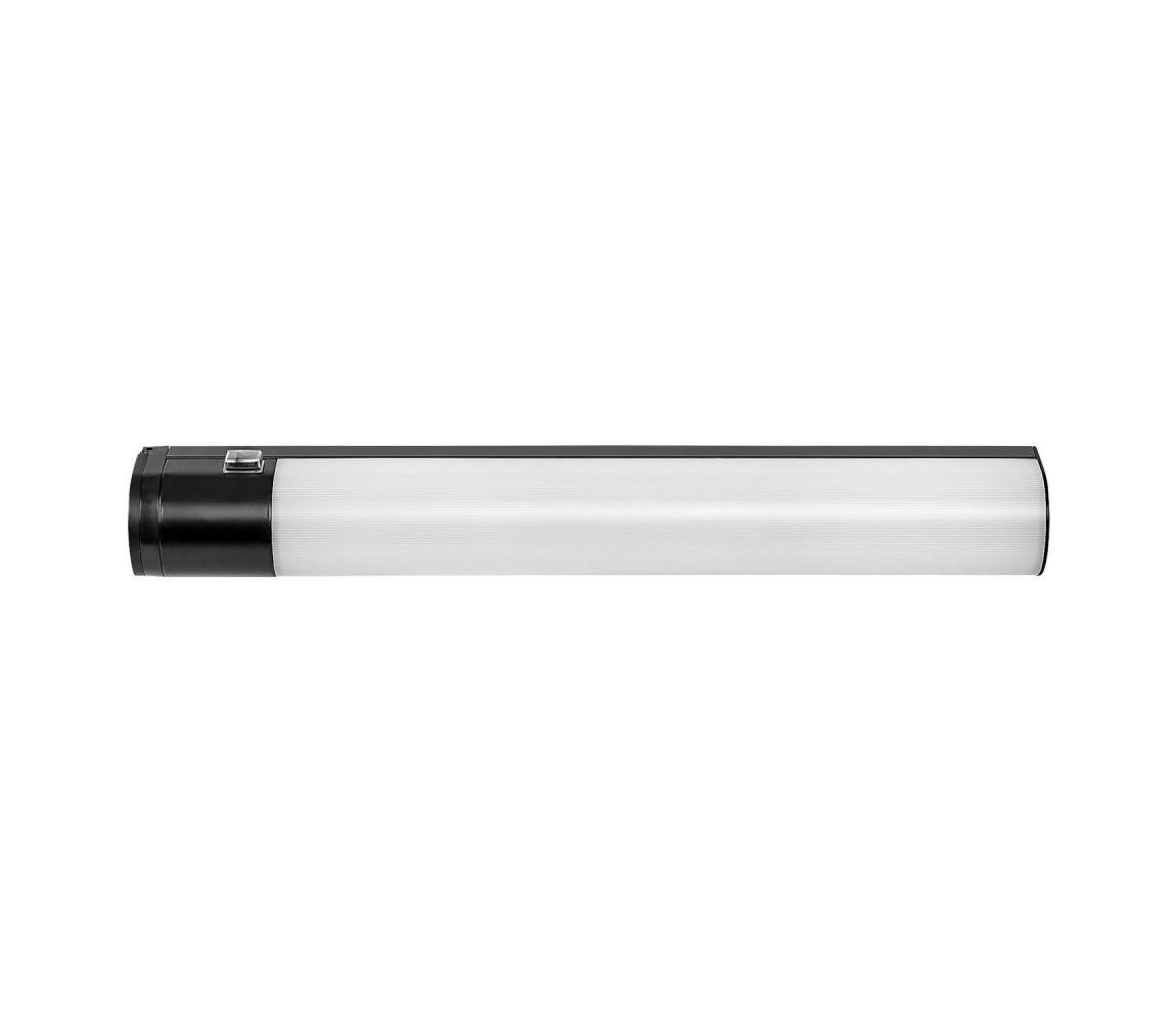 Rabalux 78030 - LED Oświetlenie blatu kuchennego z gniazdkiem DUDDU LED/20W/230V czarne