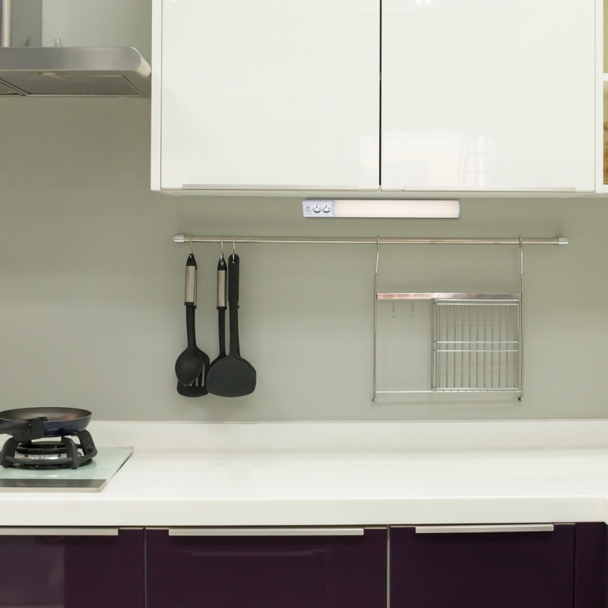 Rabalux - LED Oświetlenie blatu kuchennego z gniazdami LED/15W/230V 4000K 70 cm biały